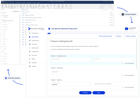 Smarter Drafter + LEAP Header